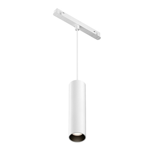 Lustra alba din metal cu LED Focus Pen Exility DD 12 Maytoni