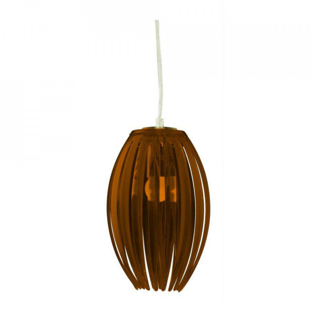 Lustra maro din acril si metal Abuko Small Candellux