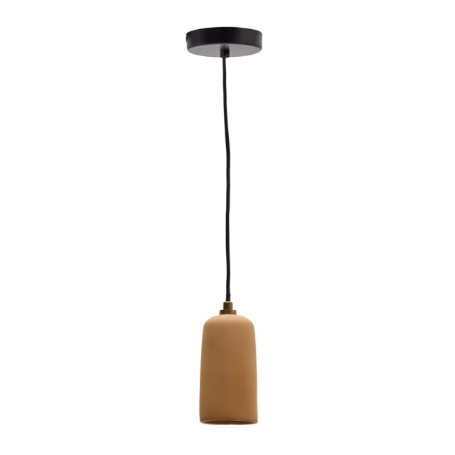Lustra maro din ceramica Madsen Kave Home