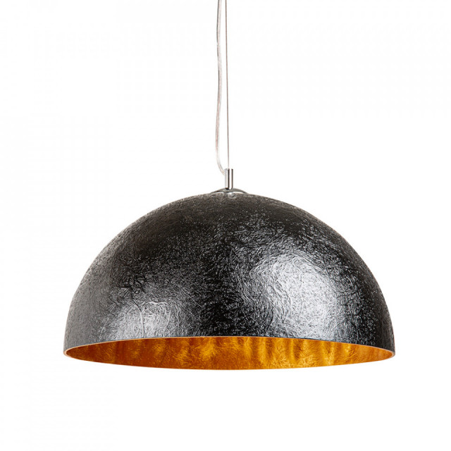 Lustra neagra/aurie din metal Glow The Home Collection