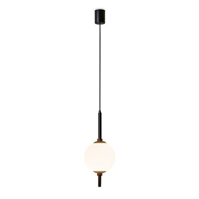 Lustra neagra din metal cu LED The Sixth Sense Maytoni