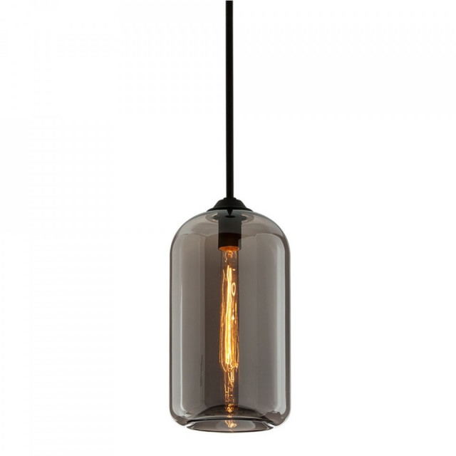 Lustra neagra/gri fum din metal District S Hudson Valley Lighting