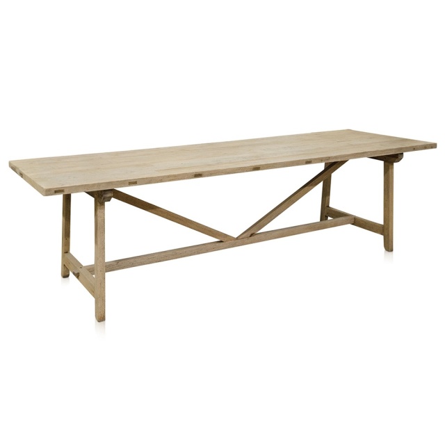 Masa dining din lemn 90x270 cm Mine Versmissen