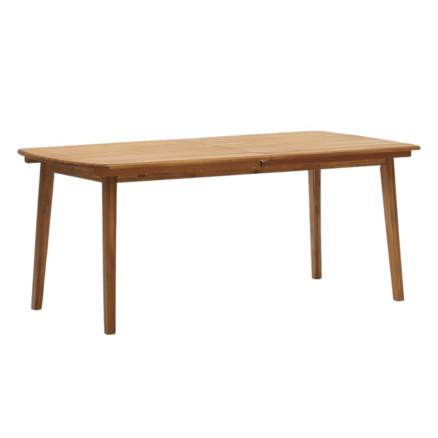 Masa dining extensibila maro din lemn de salcam 90x180(240) cm Thianna Kave Home