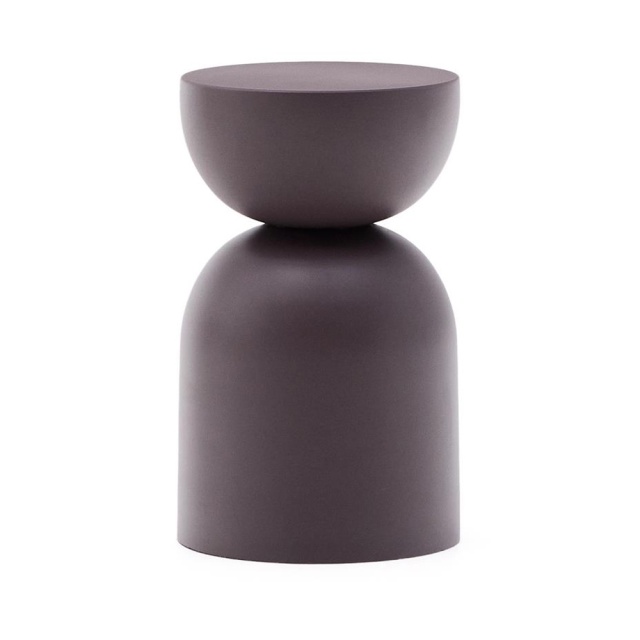 Masa laterala mov din metal 30 cm Rachell Kave Home