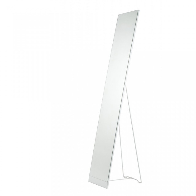 Oglinda dreptunghiulara alba din metal 37x148 cm Stand The Home Collection