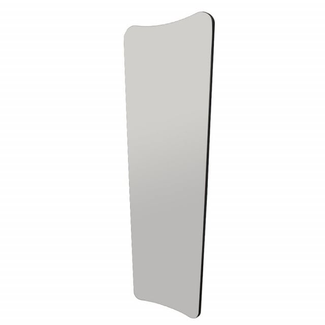 Oglinda dreptunghiulara argintie din lemn 55x150 cm Cheval The Home Collection