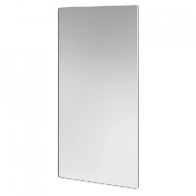Oglinda dreptunghiulara crem din aluminiu 80x160 cm Ripple Bolia