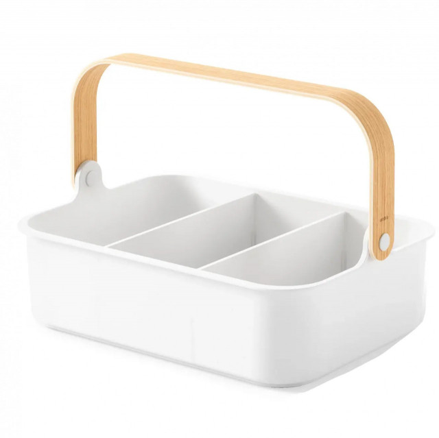 Organizator alb/crem din plastic Bellwood Style Umbra