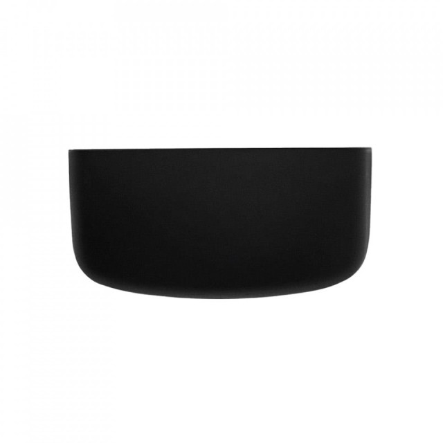 Organizator de perete negru din plastic 16 cm Pocket Normann Copenhagen