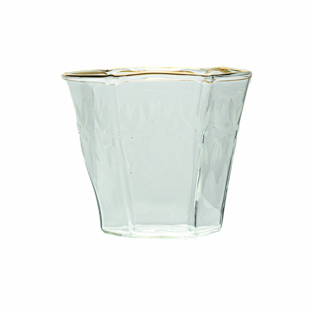 Pahar transparent din sticla 7x10 cm Classics on Acid Water Glass Burano Seletti