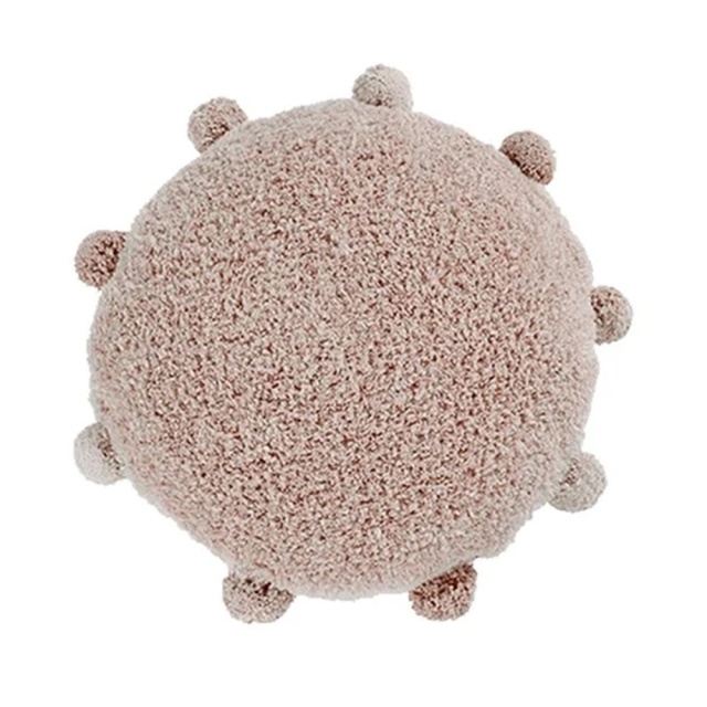 Perna de podea roz din bumbac 48 cm Bubbly Lorena Canals