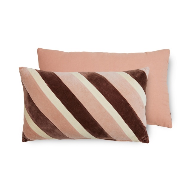 Perna dreptunghiulara multicolora din catifea 35x60 cm Rose HKliving