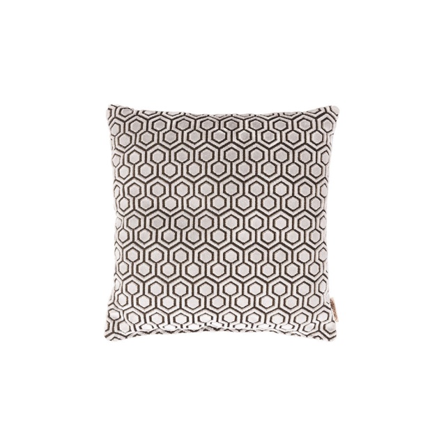 Perna gri deschis din fibre sintetice 45x45 cm Dean Dutchbone