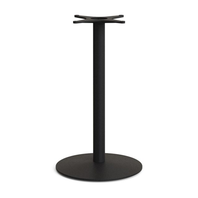 Picior pentru masa bar negru din metal Esilda Kave Home