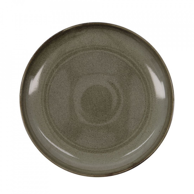 Platou pentru servire verde din ceramica 30 cm Lake House Doctor