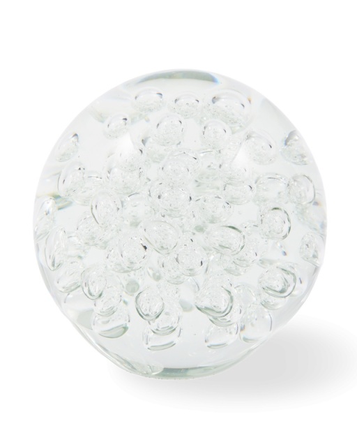 Prespapier transparent din sticla Bubble L Pols Potten
