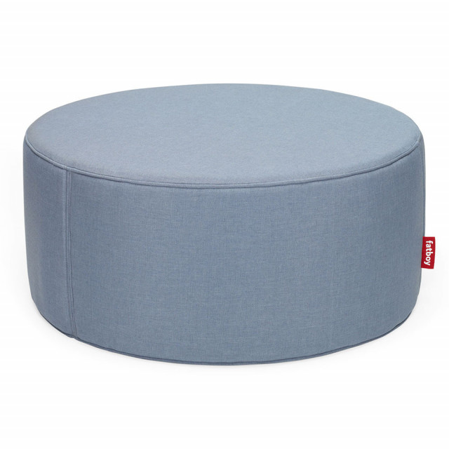 Puf exterior rotund albastru din olefina 90 cm Pfffh Fatboy