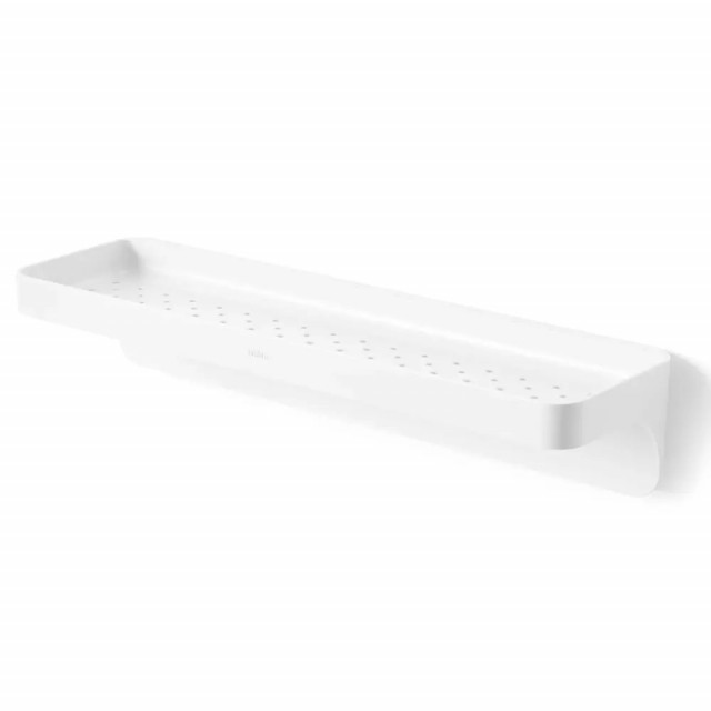 Raft pentru baie alb din plastic 41 cm Flex Adhesive Umbra