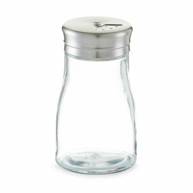 Recipient pentru condimente transparent/argintiu din sticla si metal 140 ml Spice Shaker Zeller
