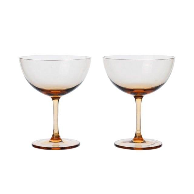 Set 2 pahare pentru cocktail din sticla 245 ml Host Ferm Living