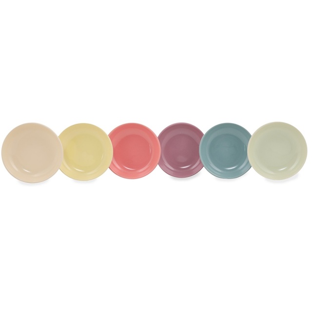 Set 6 boluri multicolore din ceramica 13 cm Colt The Home Collection