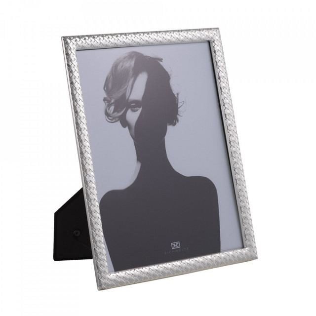 Set 6 rame foto argintii din fier si sticla 23x28 cm Chiva Eichholtz