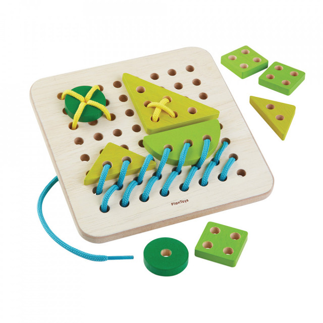 Set de joaca multicolor din lemn Lancing Board Plan Toys