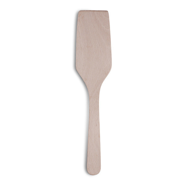 Spatula maro din lemn Curved Domino Zeller