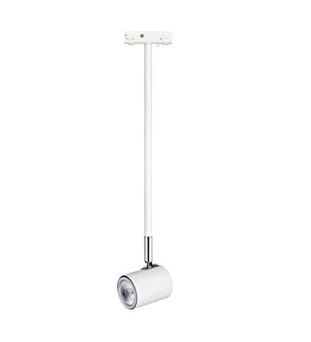 Spot dimabil alb/argintiu din metal cu LED Track Arm Markslojd