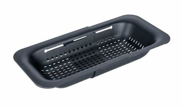 Strecuratoare pentru chiuveta neagra din plastic Milla Wenko