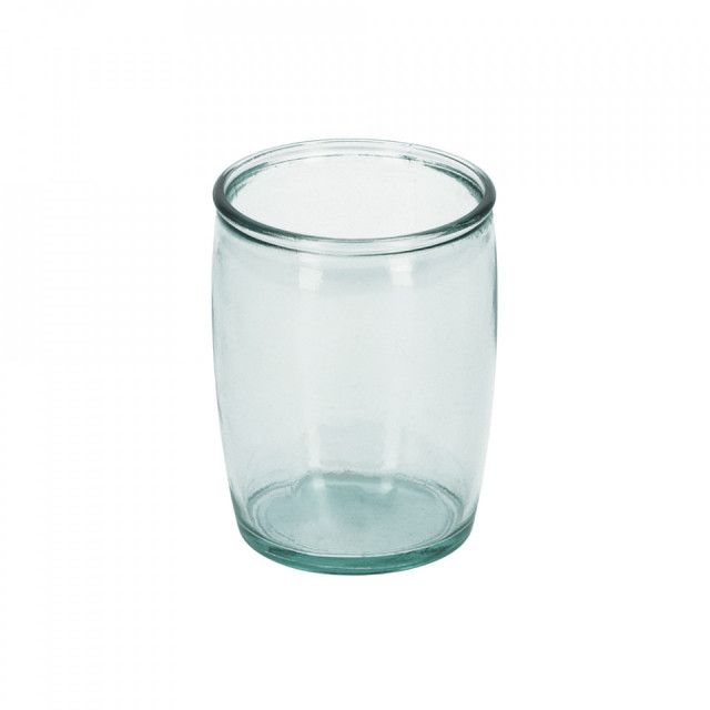 Suport pentru periuta dinti transparent din sticla 430 ml Trella Kave Home