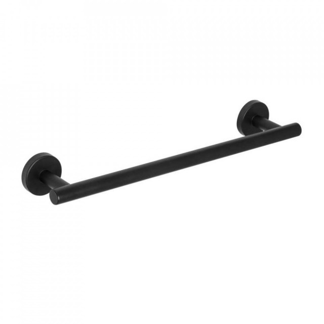 Suport prosoape negru din metal 40 cm Bosio Uno Wenko