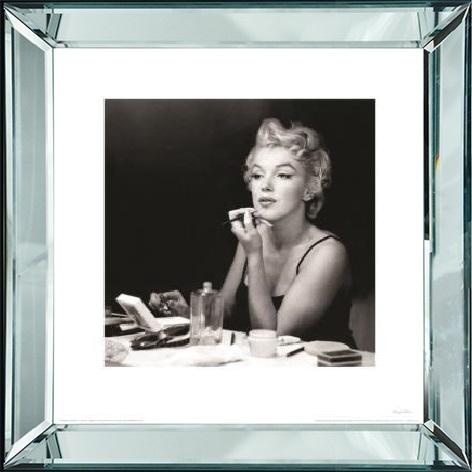 Tablou alb/negru din sticla 50x50 cm Marilyn 2 Ter Halle