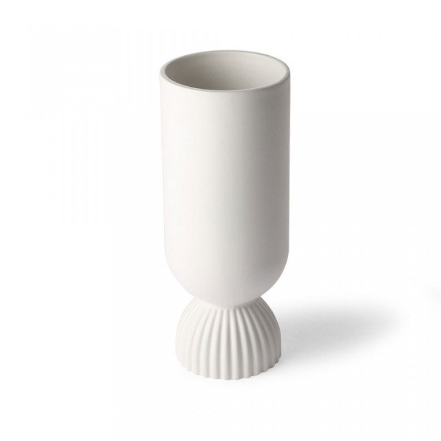 Vaza alba din ceramica 25 cm Yona HKliving
