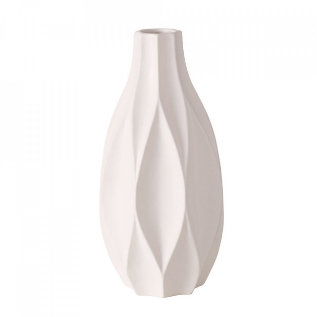 Vaza alba din ceramica 30 cm Avantika Boltze