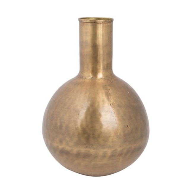 Vaza aurie din metal 30 cm Hari Fat Dutchbone