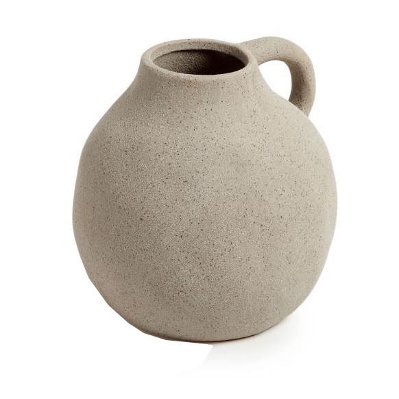 Vaza bej din ceramica 15 cm Yandi Large Kave Home