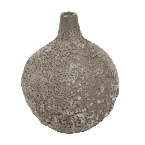Vaza gri din ceramica 25 cm Amaranta Kave Home