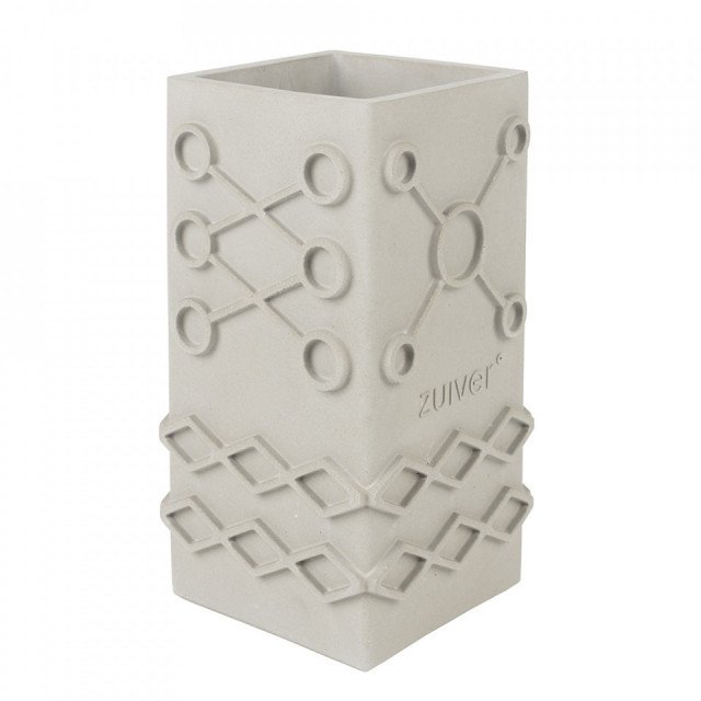 Vaza gri din ciment 25 cm Graphic Zuiver