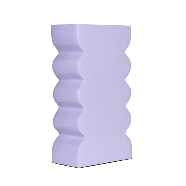 Vaza mov din metal 27 cm Shiny L Zuiver