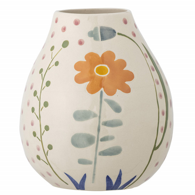 Vaza multicolora din ceramica 17 cm Taza Bloomingville