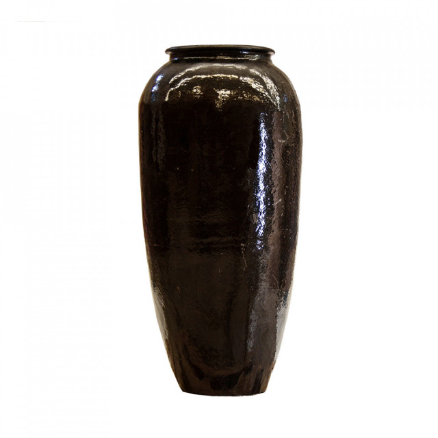 Vaza neagra din ceramica 160 cm Galactea Amphora Vical Home