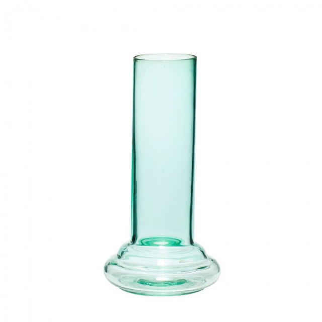 Vaza verde din sticla 21 cm Cindy Hubsch
