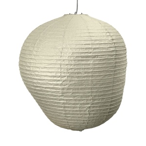 Abajur verde inchis din hartie Kurbis 80 Ferm Living