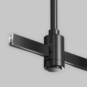 Accesoriu pentru sina negru din metal Flarity Mount Maytoni