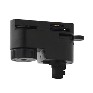 Adaptor negru din plastic Ado Zuma Line