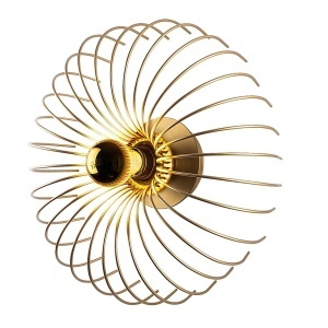 Aplica aurie din metal Karsortel The Home Collection