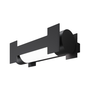 Aplica pentru exterior neagra din metal Blox Maytoni