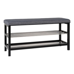 Bancheta cu suport pentru incaltaminte din lemn 100 cm Padova House Nordic